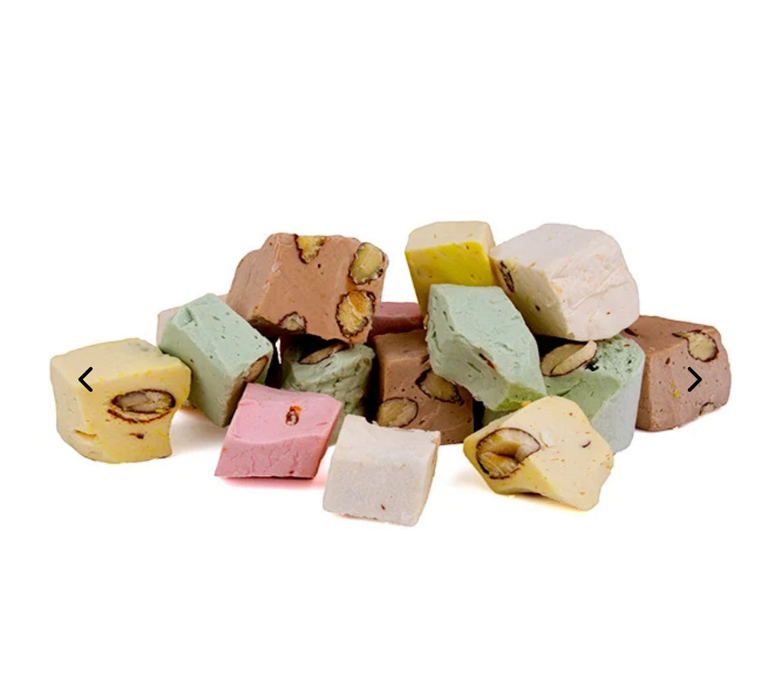 Mjuk nougat 5 smaker 500 gram