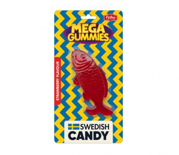 Mega Gummies Swedish Fish 120 g