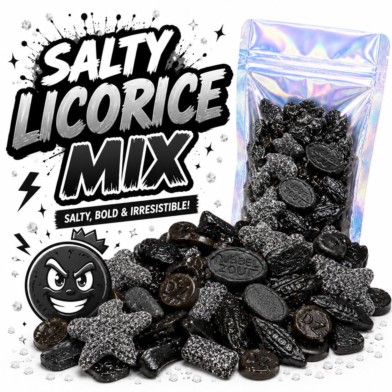 Salt lakritsmix
