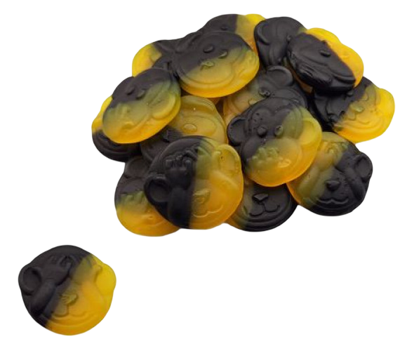 Dulce Plus Jelly Twist Blue Kisses 250 gram