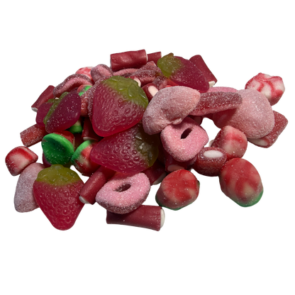 Söt Röd Ragious Mix