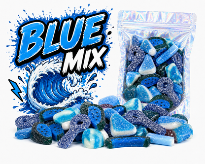 Söt &amp; Sur Blå Mix