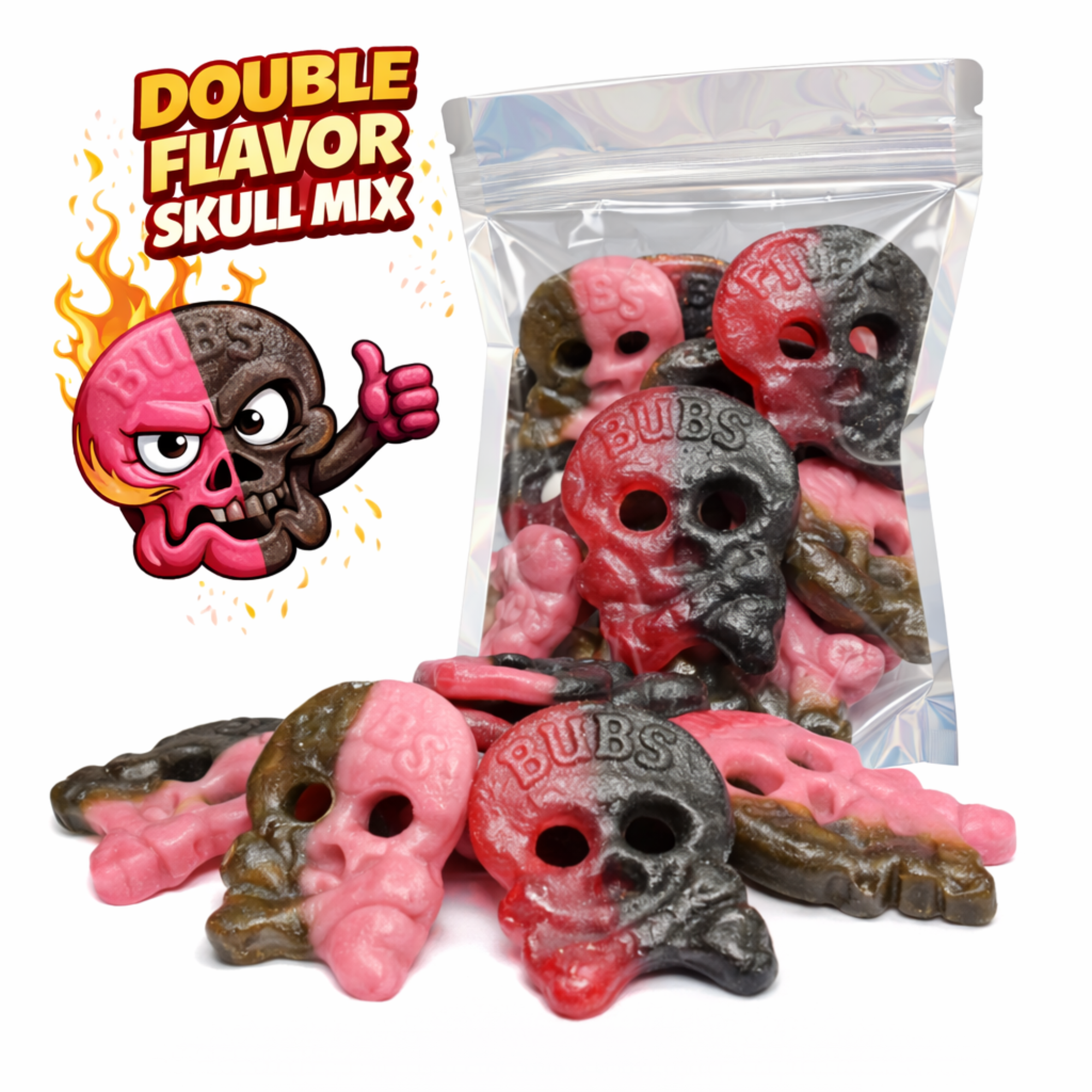 Bubs Double Flavor Skull Mix