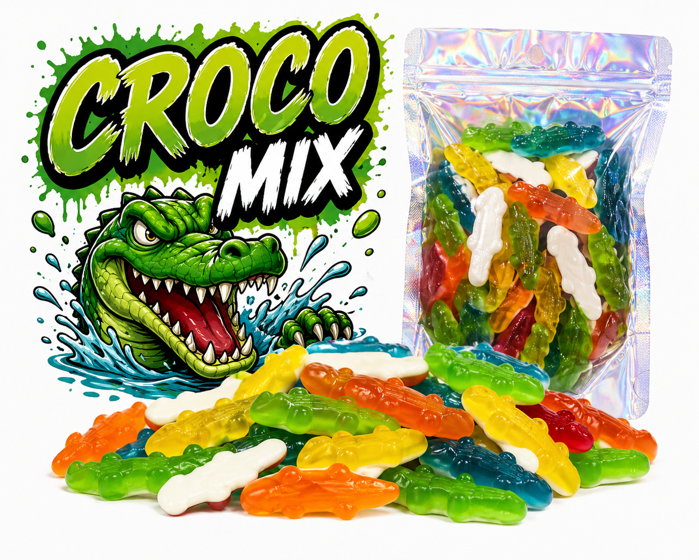 Söt Croco Mix