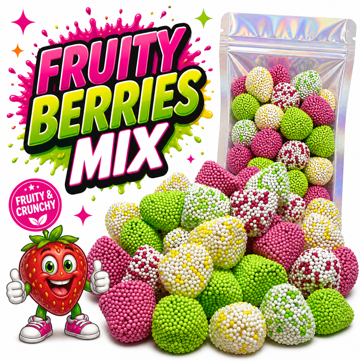 Söt fruktig bär Mix