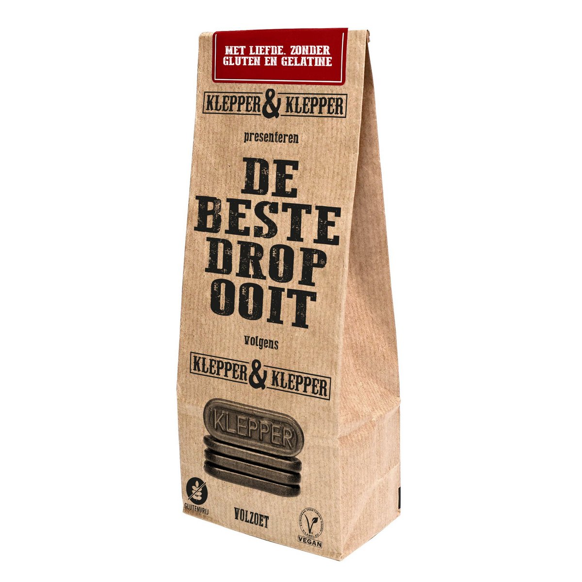 Klepper en Klepper Helsöt söt Lakrits 200 gram