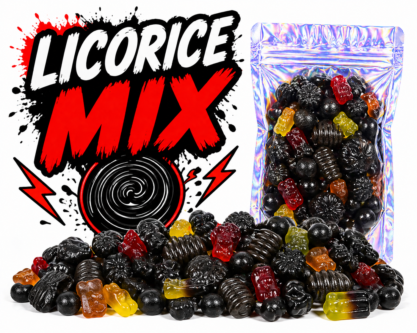 Söt &amp; seg lakritsmix