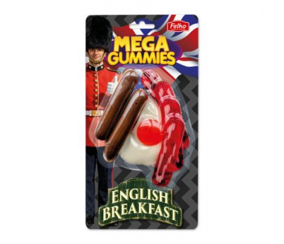 Mega Gummies holländsk frikandel 120 g