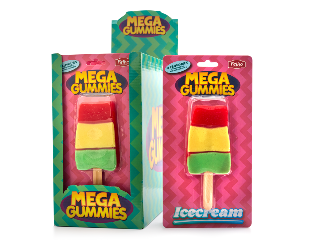Mega Gummies Glass 120 gram