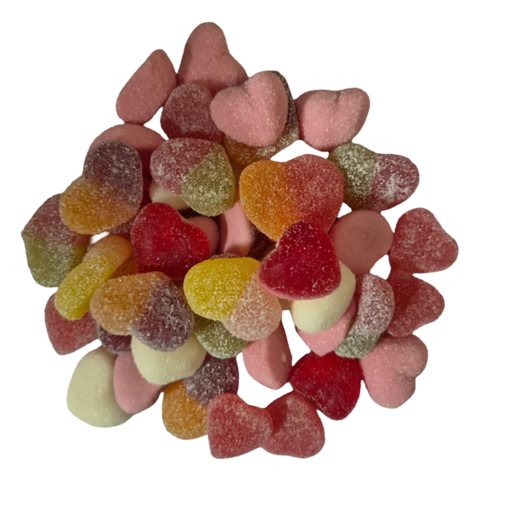 Sött &amp; surt hjärtan Mix