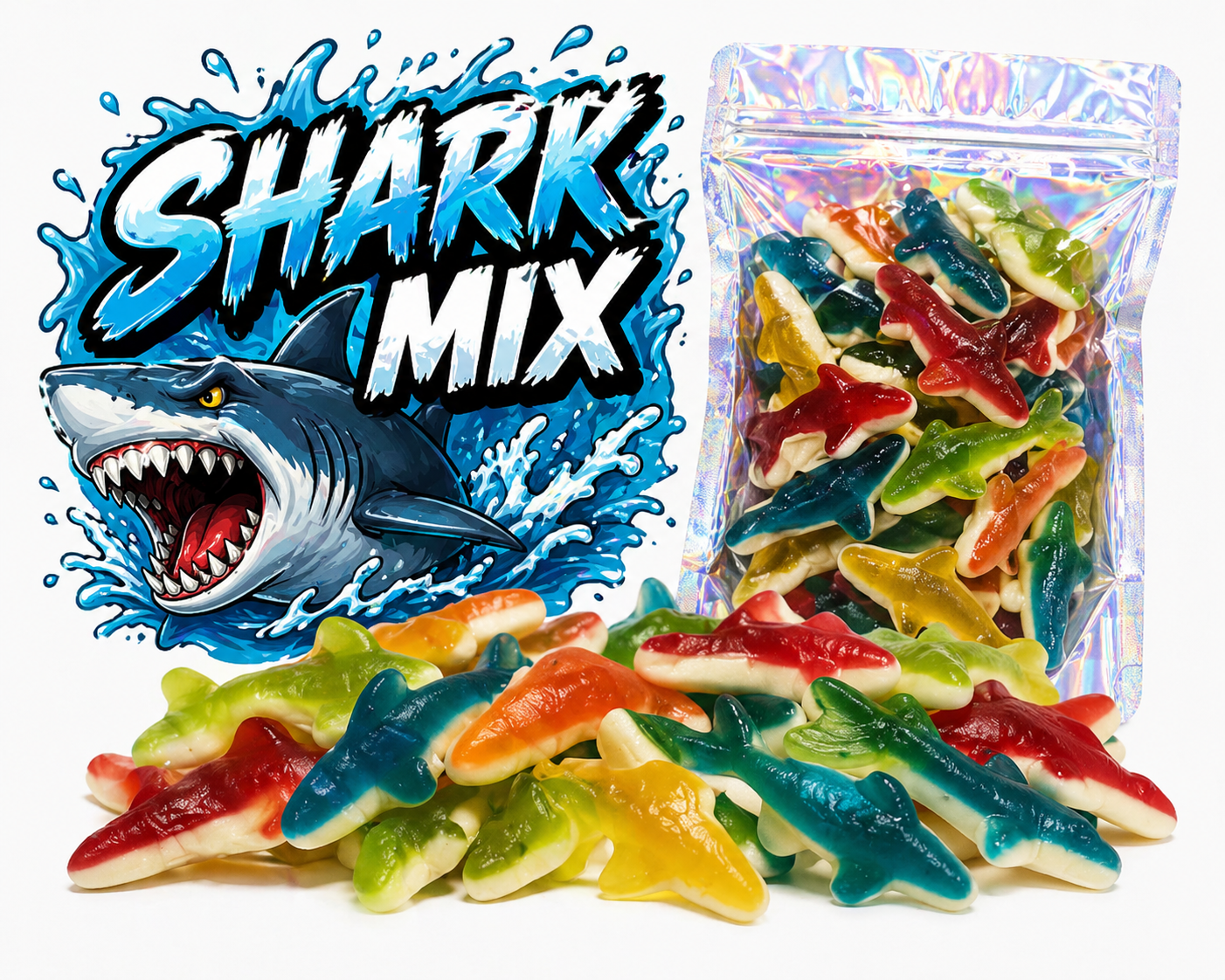 Söt hajmix