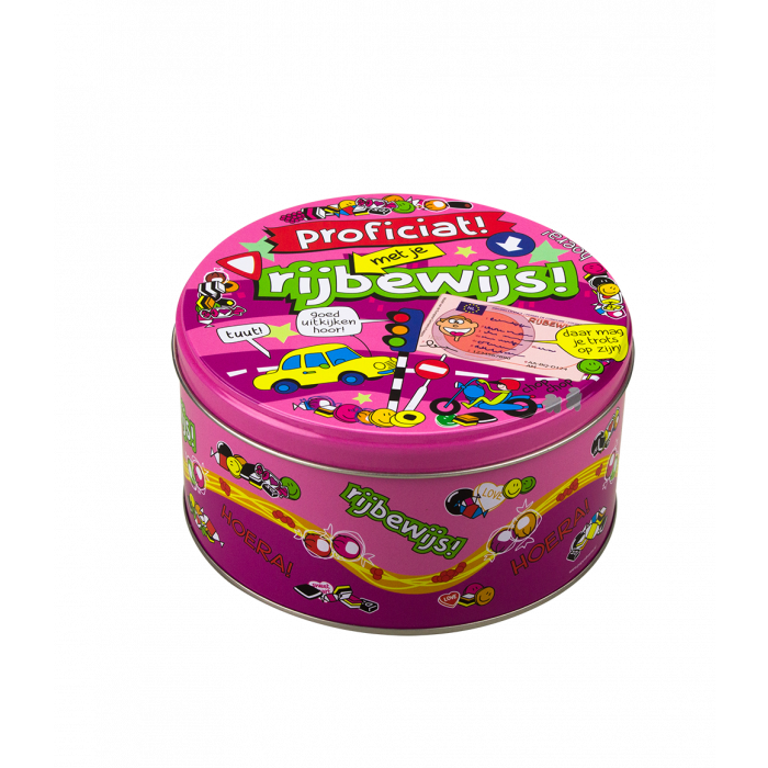 Fylld godisburk körkort – 500 gram