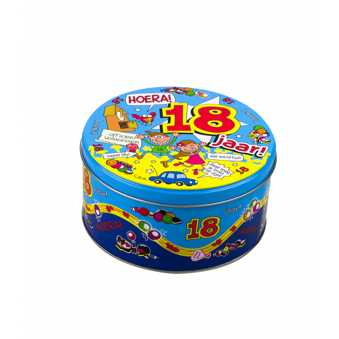 Fylld godisburk 18 år – 500 gram