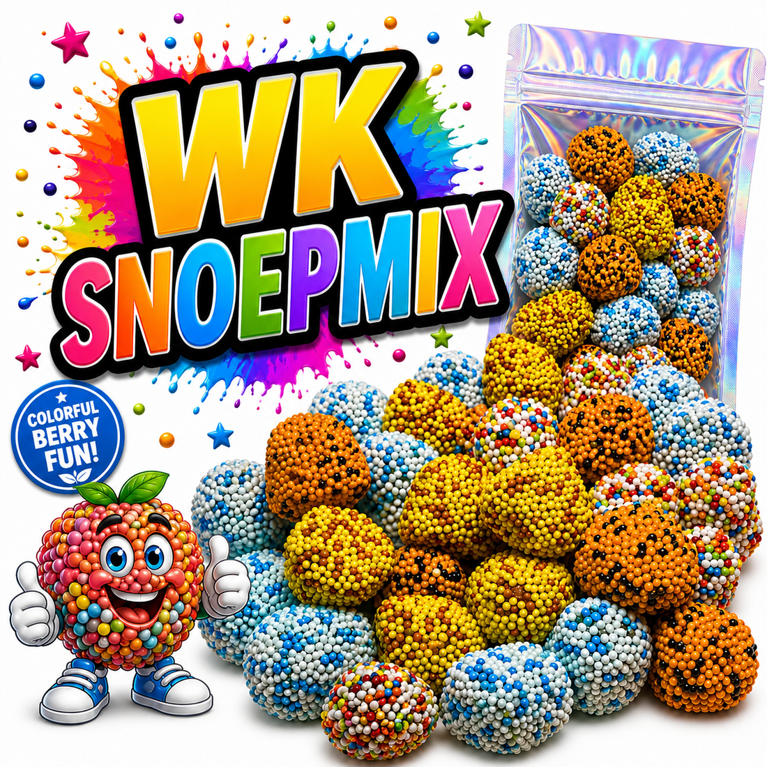 Söt galen bärmix
